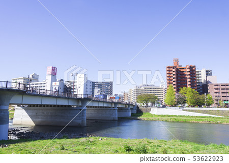 廣瀨橋大橋廣瀨川長町仙台 53622923