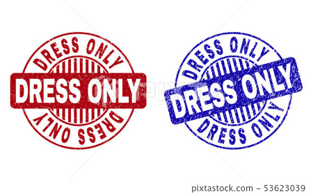 Grunge DRESS ONLY Textured Round Stamps Grunge DRESS ONLY Textured Round Stamps 53623039