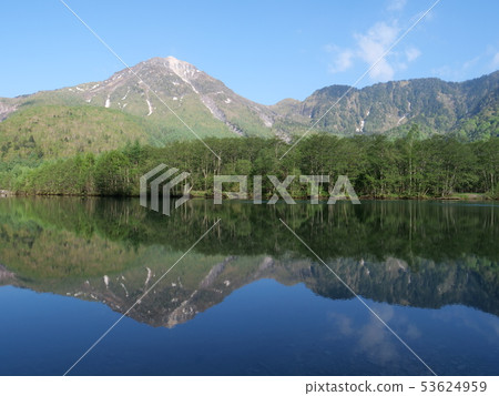Kamikochi Taisho Pond Late May Kamikochi Taisho Pond Late May 53624959