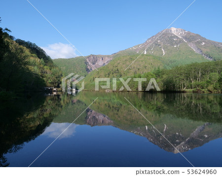 Kamikochi Taisho Pond Late May Kamikochi Taisho Pond Late May 53624960