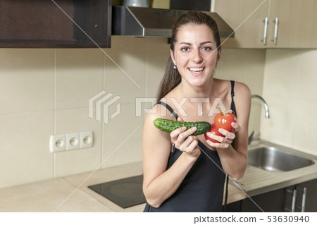 woman jokingly made penis from cucumber 53630940