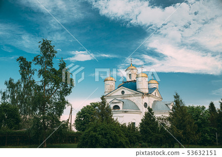 Streshin, Zhlobinsky District Of The Gomel Region Of Belarus. Old Orthodox Church Of The 53632151