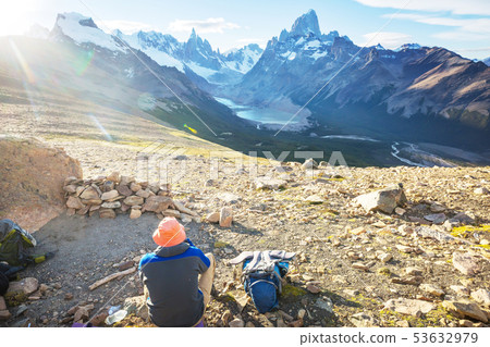 Hike in Patagonia 53632979