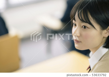 High school student study cram school prep school 53633792