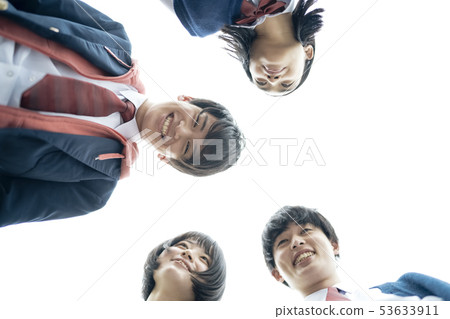 High school student rooftop friend 53633911