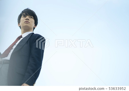 High school student rooftop High school student rooftop 53633952