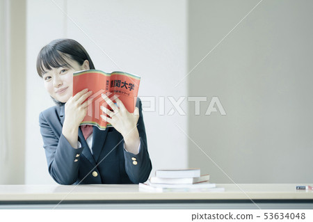 High school student study cram school prep school 53634048