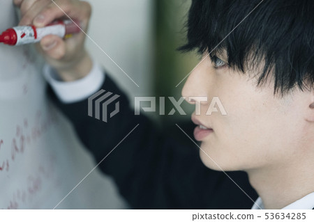 High school student study cram school prep school High school student study cram school prep school 53634285