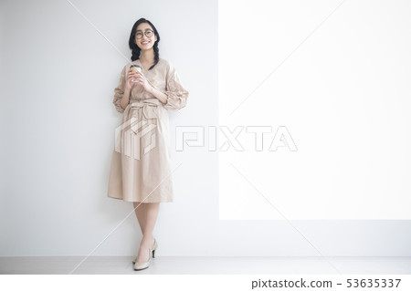 小姐·喝咖啡休息時間 53635337