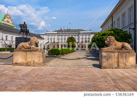 Presidential Palace in City of Warsaw Presidential Palace in City of Warsaw 53636184
