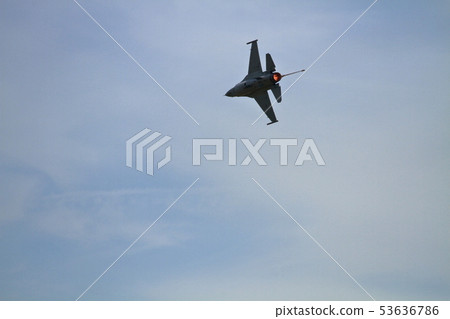 airplane, sky, an army 53636786