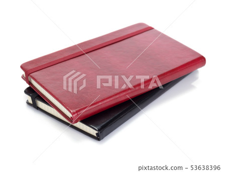 notebook or notepad isolated at white 53638396
