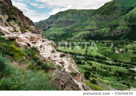 Vardzia is a cave monastery in Georgia 53640634
