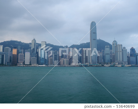 Morning Hong Kong Victoria Harbor Victoria Harbor in the morning 53640699