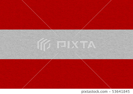 austria flag painted on paper austria flag painted on paper 53641845
