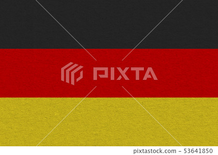 germany flag painted on paper 53641850
