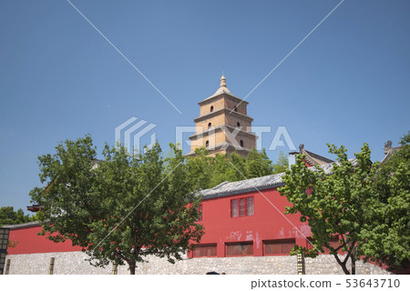 large pagoda of wild geese in Xi'an 53643710