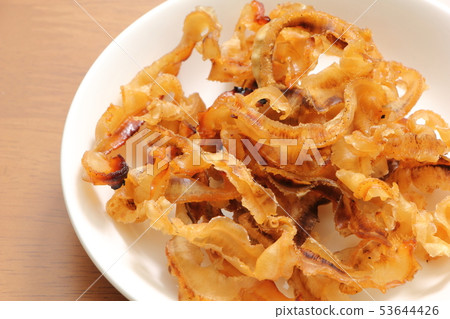 Grilled scallop strings. 53644426