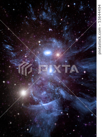 galaxy in a free space 53644494