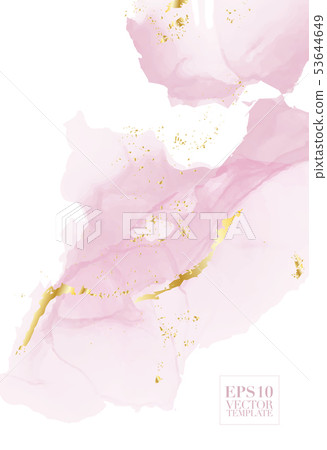 High quality vector Alcohol ink shape in tender High quality vector Alcohol ink shape in tender 53644649