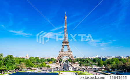 巴黎埃菲爾鐵塔寬 53645635