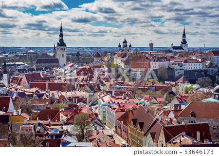 Old Tallinn view 53646173