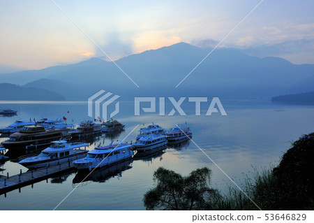 Sun Moon Lake Scenery - Boat Wharf 53646829