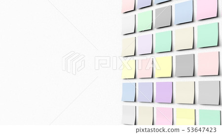 粘滯便箋多個靠近右邊 53647423