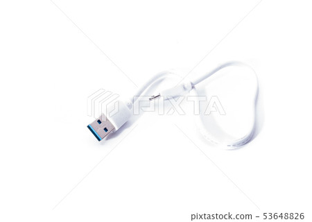 white wire USB micro BM 53648826