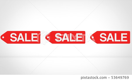 Sale tag multiple front - Stock Illustration [53649769] - PIXTA