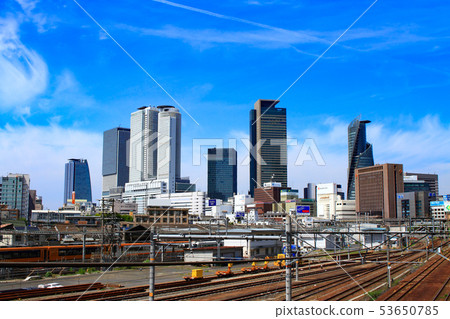 Scenery of buildings in Nagoya Station Scenery of buildings in Nagoya Station 53650785