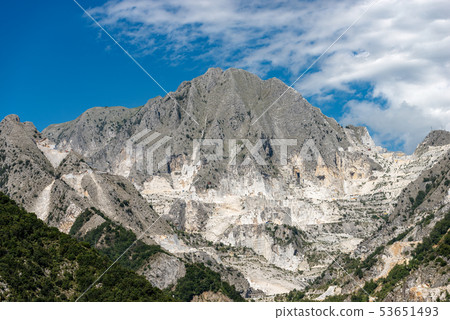 Apuan Alps Italy - Marble quarries of Carrara 53651493