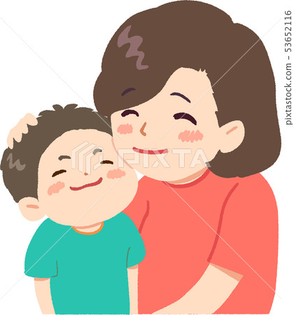 Family Friends-Mom and Son 53652116