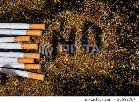 No Tobacco Day poster for say no smoking concept 53652764
