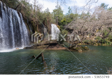 Kursunlu Waterfalls in Antalya, Turkey. Kursunlu selalesi Kursunlu Waterfalls in Antalya, Turkey. Kursunlu selalesi 53653749