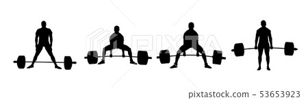 set powerlifting athlete powerlifter set powerlifting athlete powerlifter 53653923