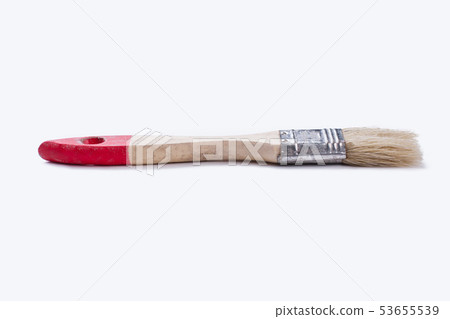 New paint brush on white background. New paint brush on white background. 53655539