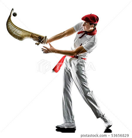Jai-Alai, Jai alai, Isolated 53656829