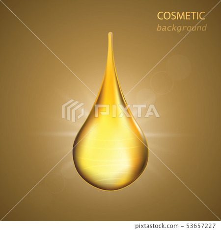 Cosmetic background with drop oil Cosmetic background with drop oil 53657227