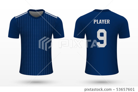Realistic soccer shirt jersey Realistic soccer shirt jersey 53657601