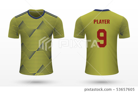 Realistic soccer shirt jersey Realistic soccer shirt jersey 53657605