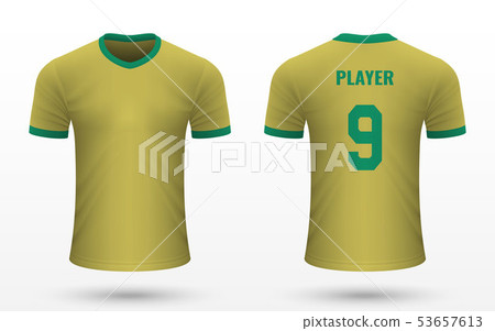 Realistic soccer shirt jersey Realistic soccer shirt jersey 53657613