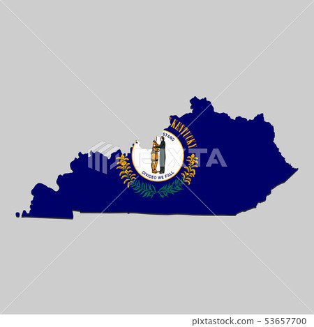 Map with national flag. Vector Illustration Map with national flag. Vector Illustration 53657700
