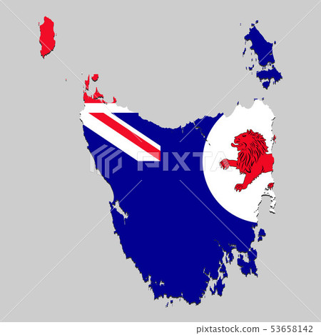 map with flag 53658142