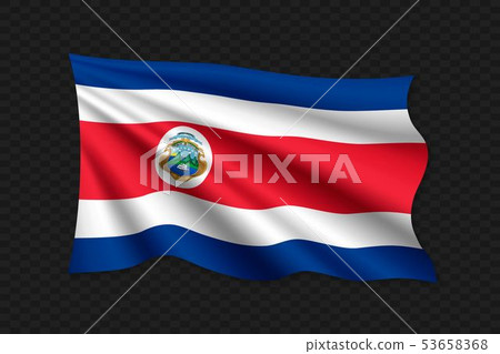 3D Waving Flag 53658368