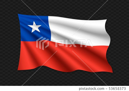3D Waving Flag 3D Waving Flag 53658373