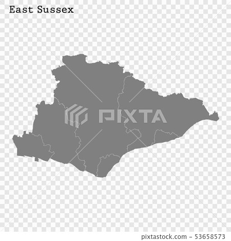 High Quality map is a county of England 53658573