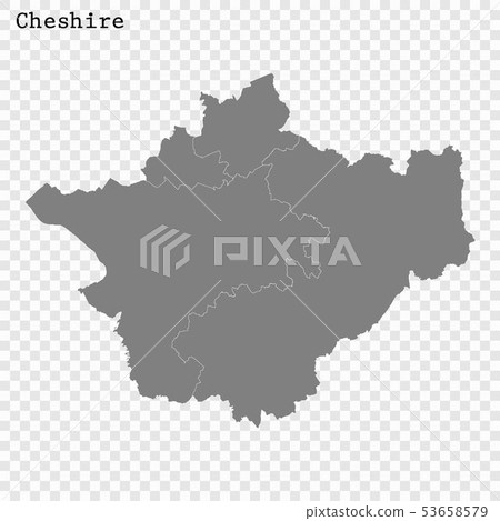 High Quality map is a county of England 53658579