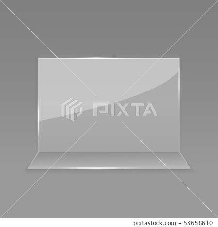 Acrylic glass table card display Acrylic glass table card display 53658610