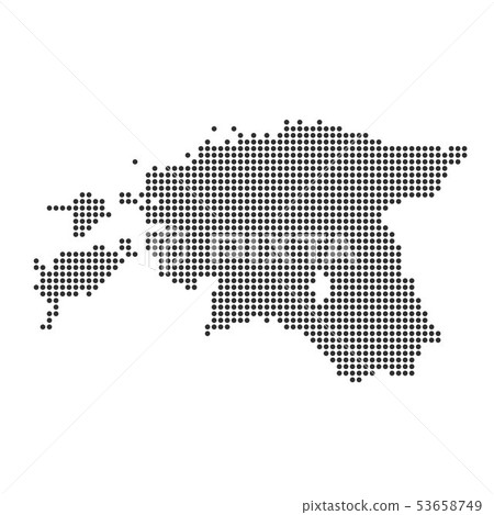 Map with dot Map with dot 53658749